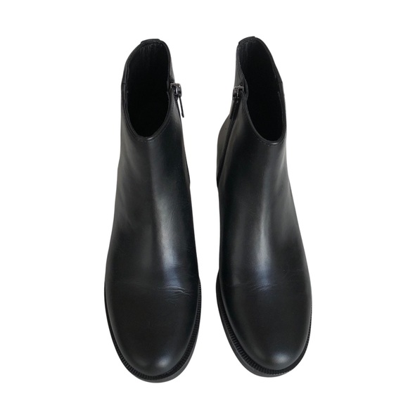 ABEO Traverse Ankle Boots Black Leather Bootie Size 8 NWOT - Picture 4 of 8